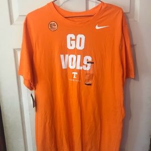 Tennessee Volunteers “Go Vols” Nike Dri-Fit Orange T-Shirt New with Defects L